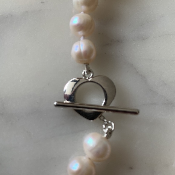 Vintage Authentic Pearl Necklace 17" Knotted String with Appraisal Certificate - Picture 2 of 3